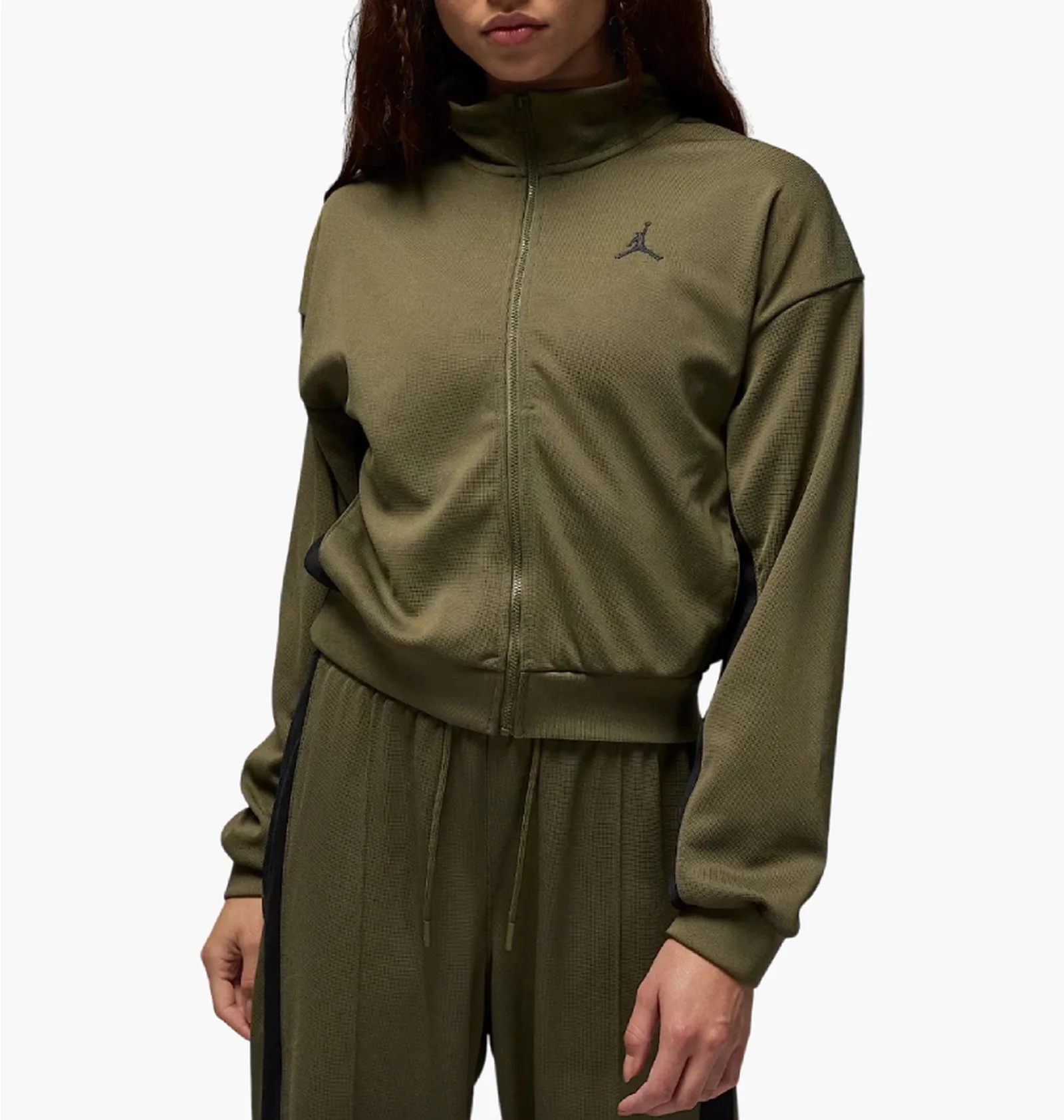 ᐉ Олімпійка жіноча Air Jordan WomenS Knit Olive FV7104-222