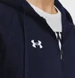 Толстовка мужская Under Armour Rival Fleece Fz Blue 1379767-410