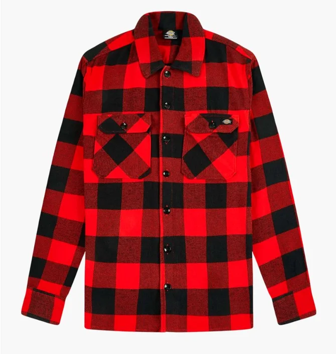 Сорочка чоловіча Dickies New Sacramento Red DK0A4XDZRDX1
