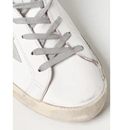Кроссовки женские Golden Goose Super-Star Classic Distressed White GWF00102-F002569-10914