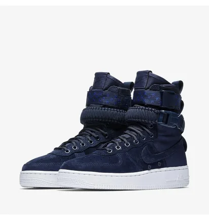 Кроссовки женские Nike Sf Air Force 1 High Blue 857872-401