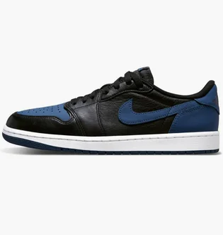 Кроссовки мужские Air Jordan 1 Retro Low Og "Mystic Navy" Black/Blue Cz0790-041
