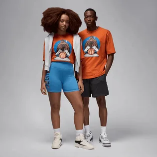 Футболка унисекс Air Jordan Art Ss Tee Orange HF5472-893