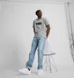 Футболка мужская Puma Collegiate Logo Tee Grey 682214-03