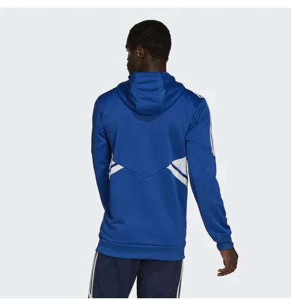 Худи мужское Adidas Con22 Tk Hood Blue Hg6313