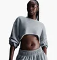 Світшот жіночий Nike Sportswearoversized French Terry Shrug Grey FV7509-063
