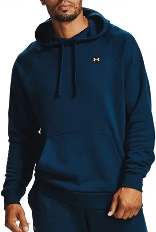 Худи мужское Under Armour Hooded Sweatshirt Rival Fleece Hoodie Blue 1357092-408