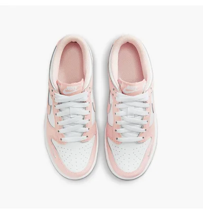 Кроссовки детские Nike Dunk Low Gs White/Pink IF6172-100