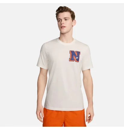 Футболка мужская Nike Sportswear Varsity Letter Graphic T-Shirt Beige FV3772-133