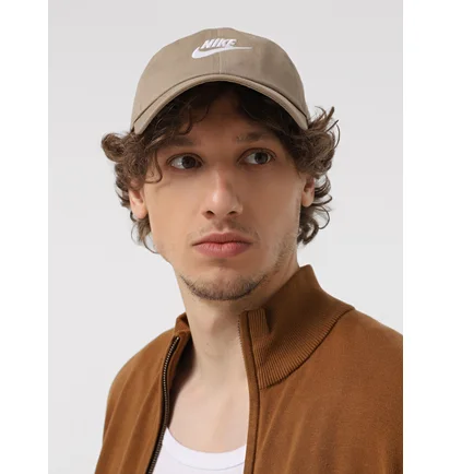 Кепка унісекс Nike U Club Cap U Cb Fut Wsh L Beige FB5368-247