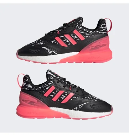 Кроссовки мужские Adidas Zx 2K Boost 2.0 Shoes Black/Pink Gw8237