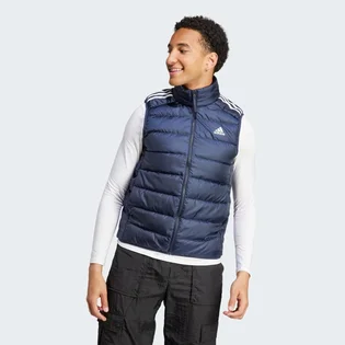 Жилетка мужская Adidas Essentials 3-Stripes Light Down Vest Blue IK3210