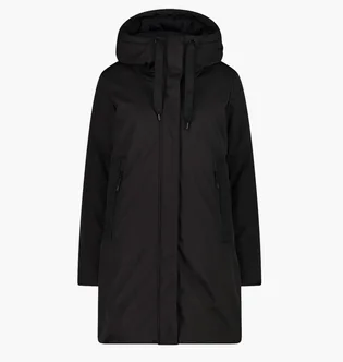 Пальто жіноче CMP Coat Fix Hood Softshell Black 34K0266-U901