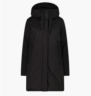 Пальто женское CMP Coat Fix Hood Softshell Black 34K0266-U901