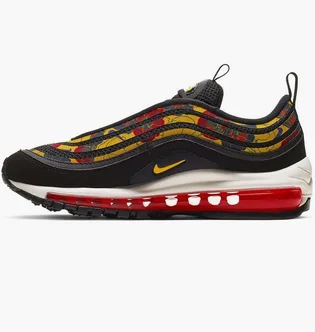Кроссовки женские Nike Air Max 97 Se Floral Black/Yellow Bv0129-001