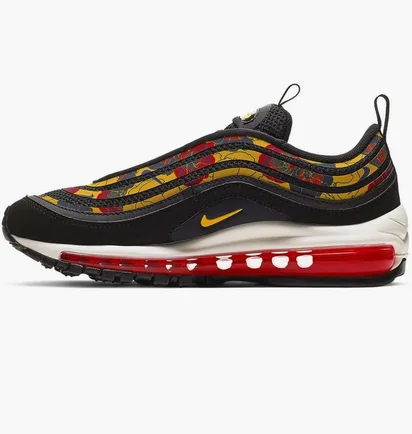 Кроссовки женские Nike Air Max 97 Se Floral Black/Yellow Bv0129-001