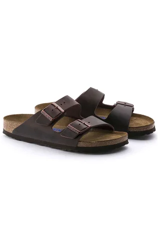 Сандали мужские Birkenstock Arizona Soft Footbed Sandals Brown 452761