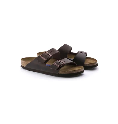 Сандали мужские Birkenstock Arizona Soft Footbed Sandals Brown 452761