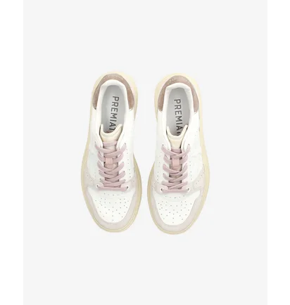 Кросівки жіночі Premiata Quinn Var.7649 White/Beige QUINND-7649