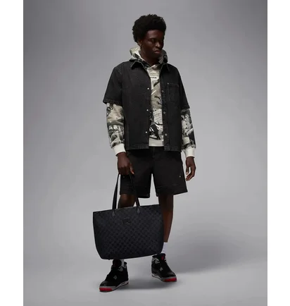 Сумка унисекс Air Jordan Monogram Tote Bag Black MA0896-KK2