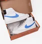 Кроссовки мужские Nike Blazer Mid 77 Vintage White/Blue Bq6806-118