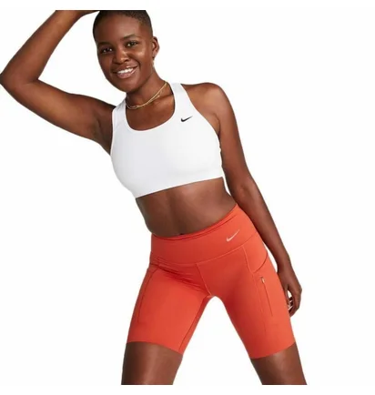 Шорты женские Nike Go Firm-Support Mid-Rise Orange DQ5925-861