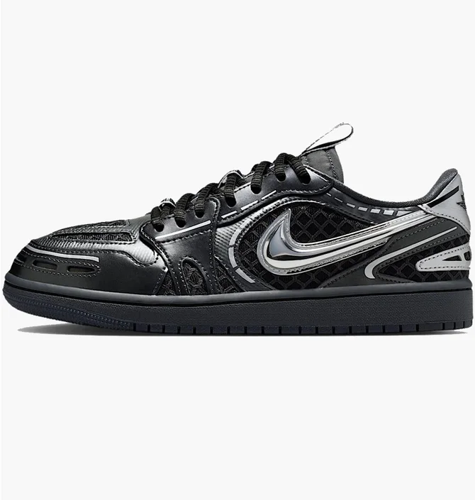 Кросівки жіночі Air Jordan 1 Low Black HQ2186-001