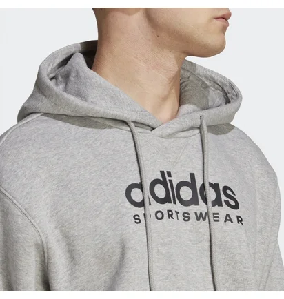 Худи мужское Adidas All Szn Fleece Graphic Hoodie Grey Ic9772