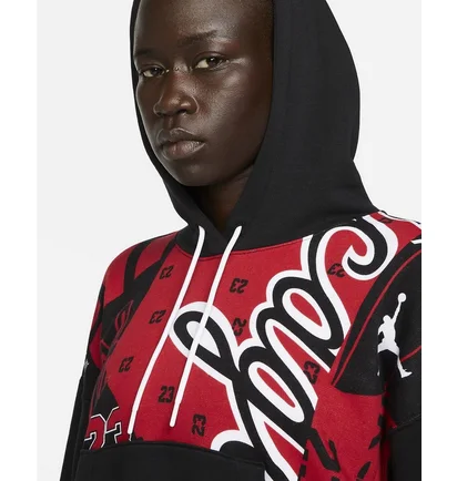 Худи женское Air Jordan Black/Red DD9295-010
