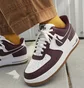 Кросівки чоловічі Nike Air Force 1 07 Lv8 Se Varsity Casual Shoes Bordo/White Dq7659-102
