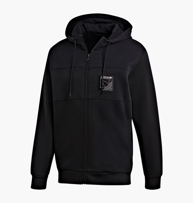 Толстовка мужская Adidas Sport Icon Fz Hoodie Black GD5807