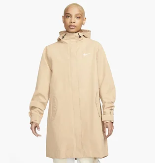 Парка жіноча Nike W Nsw Essntl Sf Wvn Prka Jkt Beige Dm6245-200