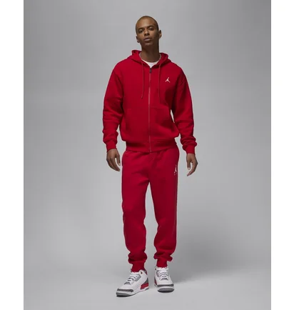 Толстовка мужская Air Jordan Essentials Full-Zip Fleece Hoodie Red FJ7771-687