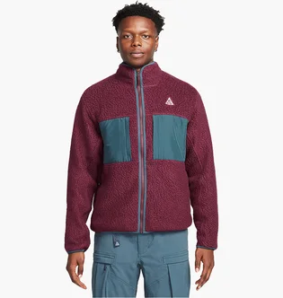 Кофта мужская Nike Acg Arctic Wolf Full-Zip Top Bordo FN0372-681