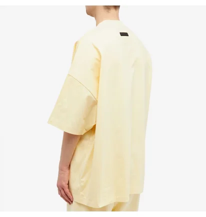 Футболка чоловіча Fear Of God Spring Tab Crew Neck T-Shirt Yellow 125SP244191F
