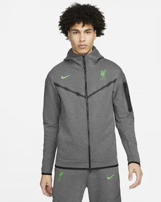 Ветровка мужская Nike Liverpool F.C. Tech Fleece Windrunner Grey DV4825-071