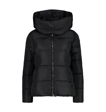 Пуховик жіночий CMP Woman Jacket Zip Hood Black 31K2836-U901