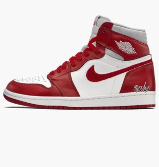 Кроссовки женские Air Jordan 1 Women's Retro High Og Varsity Red/White Dj4891-061