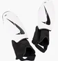 Щитки унісекс Nike Chrg Grd White/Black DX4608-100