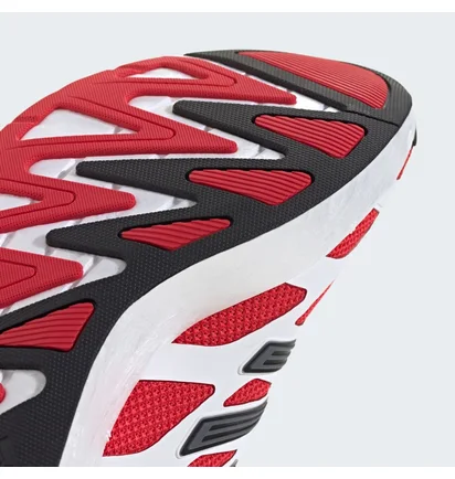 Кроссовки унисекс Adidas Adizero Aruku Shoes White/Red JI0308