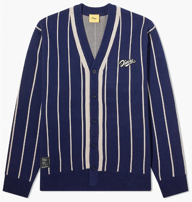 Кофта мужская Dime Baseball Knit Blue DIMESP244NVY