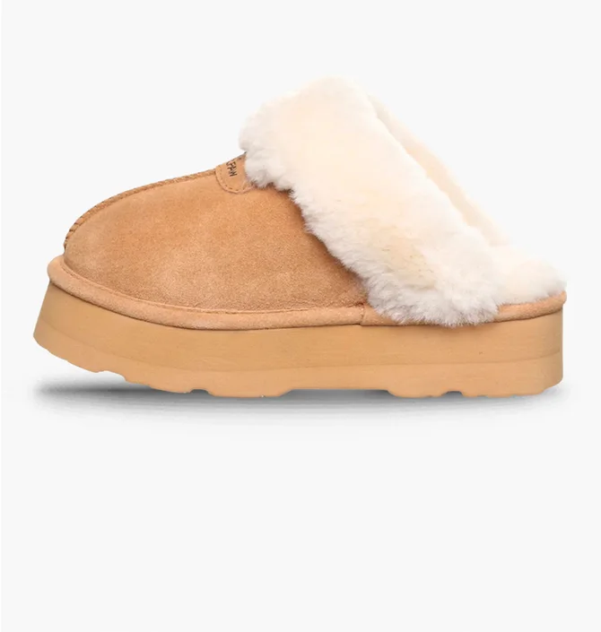 Тапочки женские Bearpaw Retro Loki Beige 2487W-245