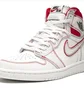 Кроссовки мужские Air Jordan 1 Retro High Og White 555088-160