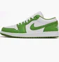 Кросівки чоловічі Air Jordan 1 Low Se White/Green HF4823-100