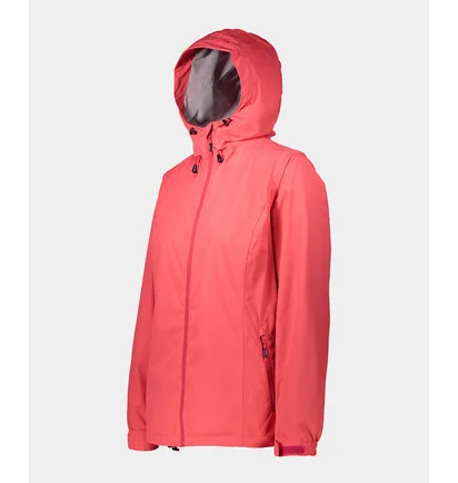 Вітровка жіноча CMP Woman Rain Jacket Fix Hood Pink 39X6636-C712