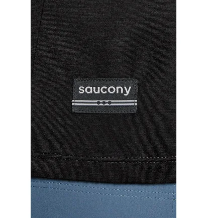 Лонгслив мужской Saucony Peregrine Merino Long Sleeve Black SAM800362-BK