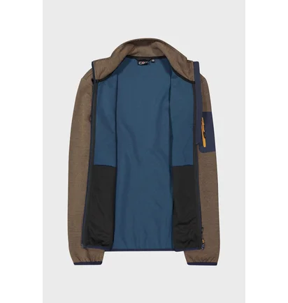 Кофта мужская CMP Knit Tech Brown 34H6397-18NV