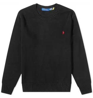 Свитшот мужской Polo Ralph Lauren Cotton Shaker Crew Knit Black 710810846020