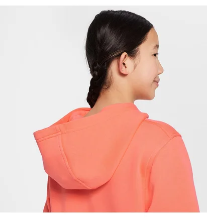 Худи детское Nike Club Fleece Orange HJ3837-643