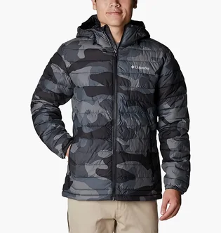 Куртка чоловіча Columbia Powder Lite Hooded Jacket Omni-Heat Grey WO1151-009